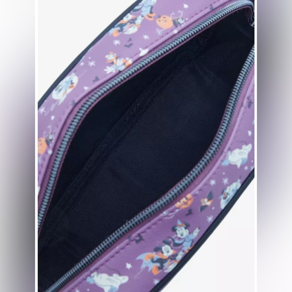Loungefly -Disney Mickey Mouse And Friends Vintage Halloween Crossbody Bag - Picture 4 of 6